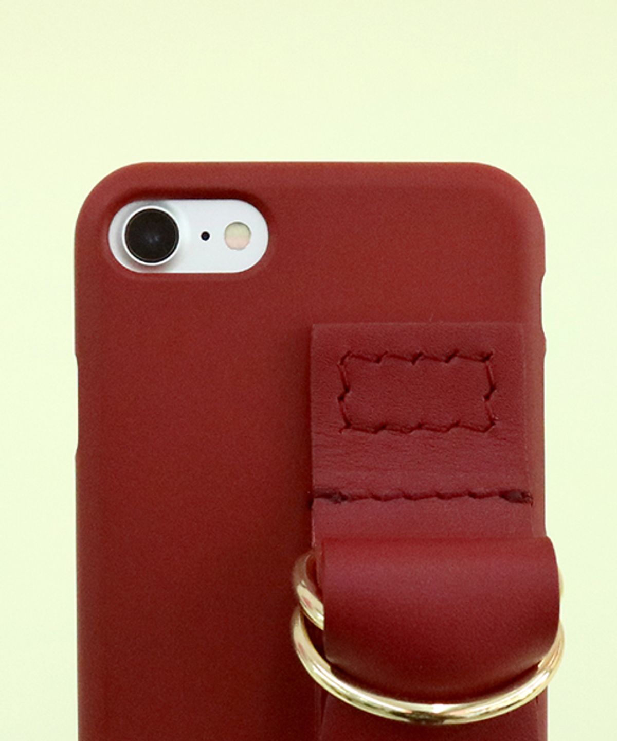 세컨드유니크네임(SECOND UNIQUE NAME) SUN CASE LEATHER CARD BURGUNDY