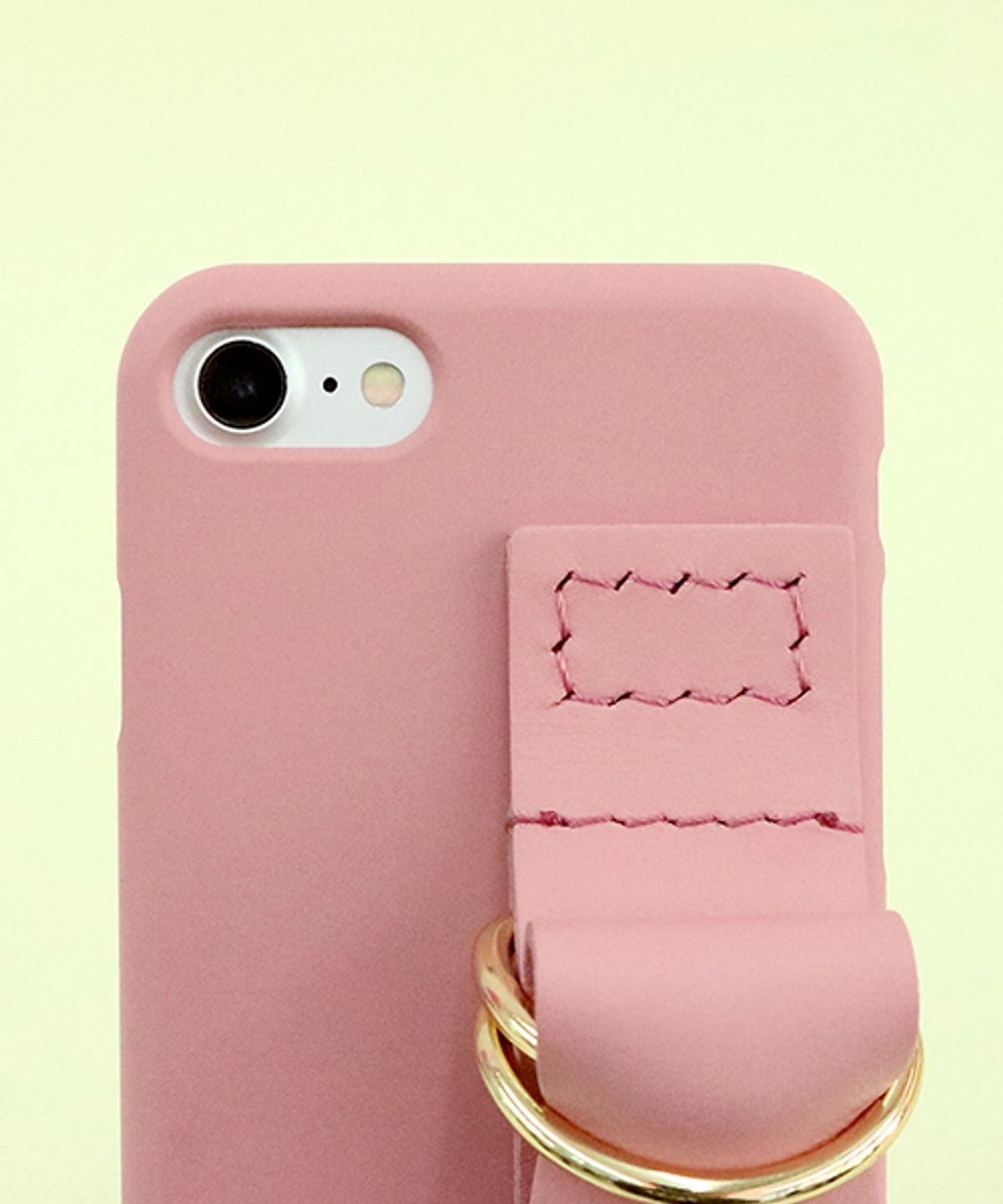 세컨드유니크네임(SECOND UNIQUE NAME) SUN CASE LEATHER CARD INDIAN PINK