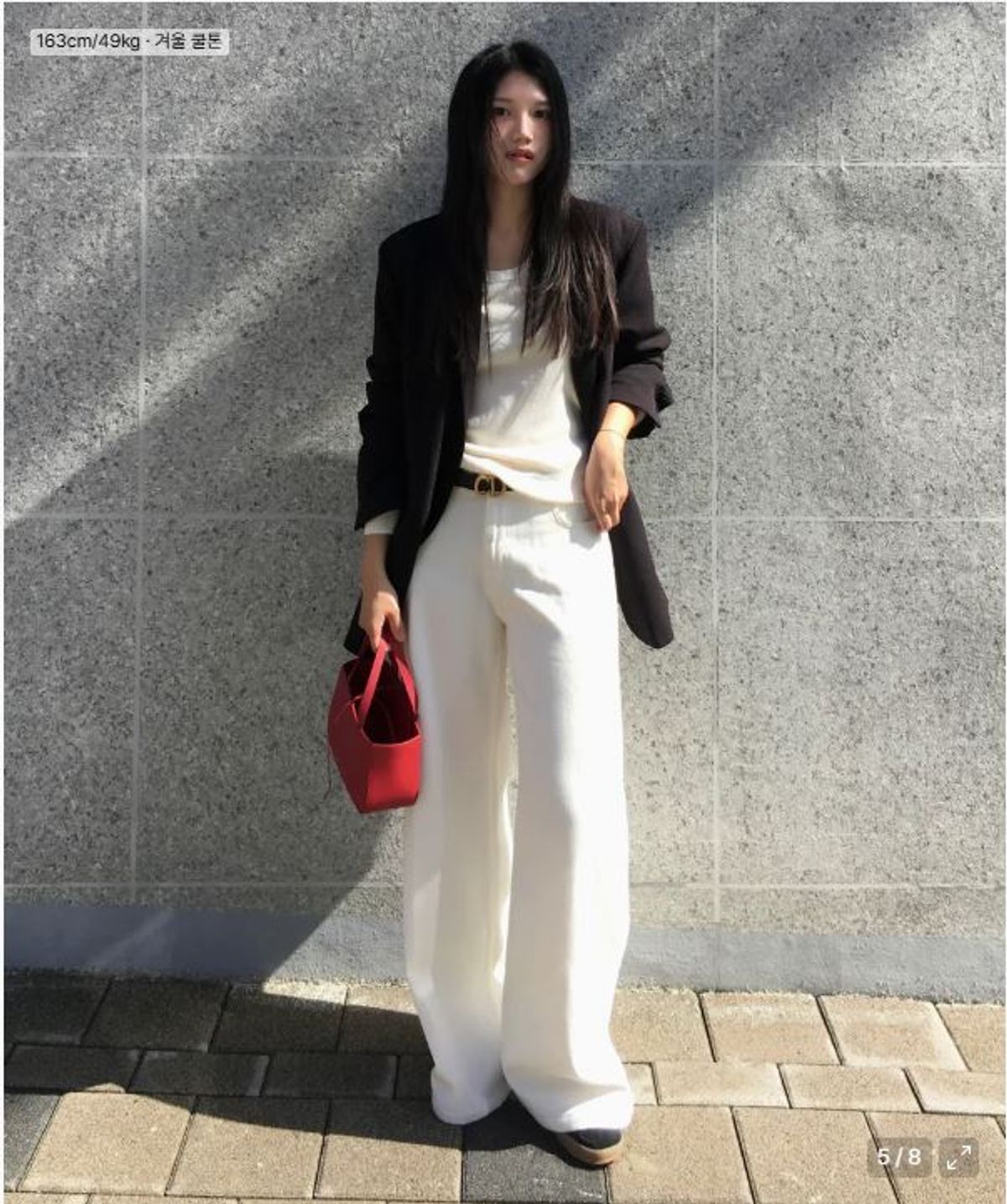 아흐레(AHRE) Lino Over Tension Blazer Jacket_BLACK