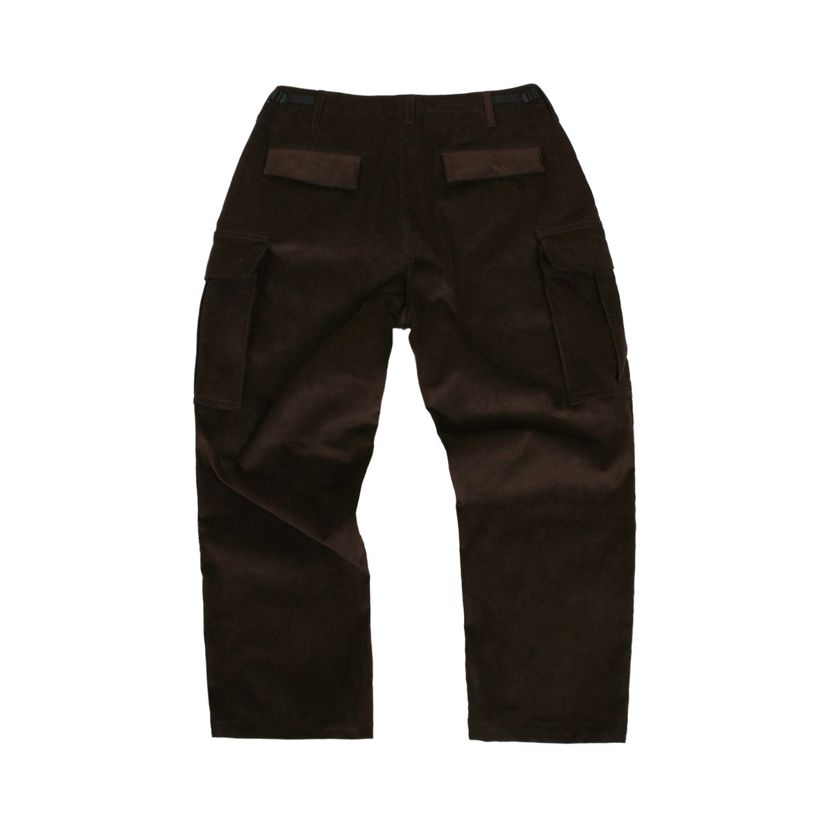 스웰맙(SWELLMOB) Swellmob corduroy M-51 cropped pants -brown-