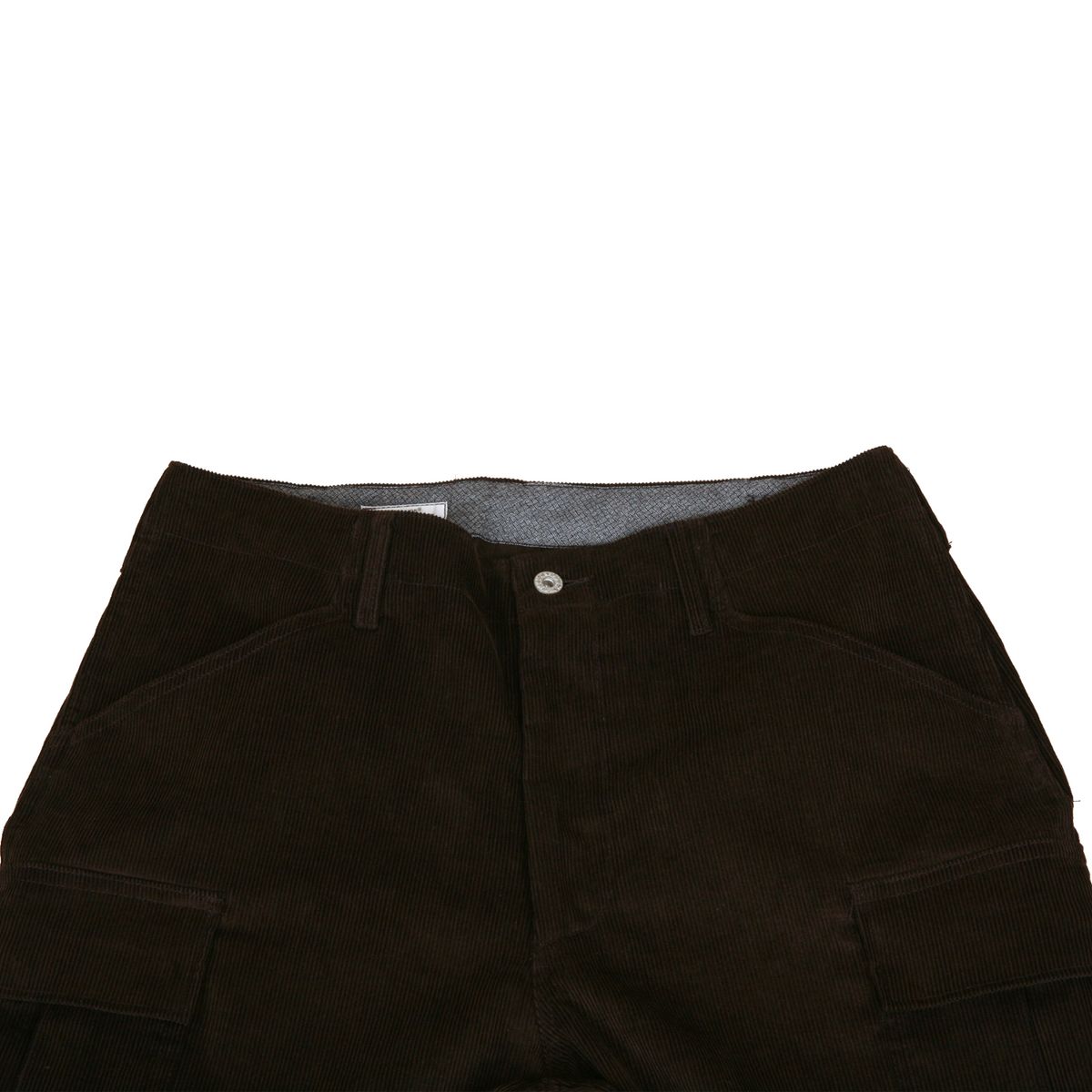 스웰맙(SWELLMOB) Swellmob corduroy M-51 cropped pants -brown-