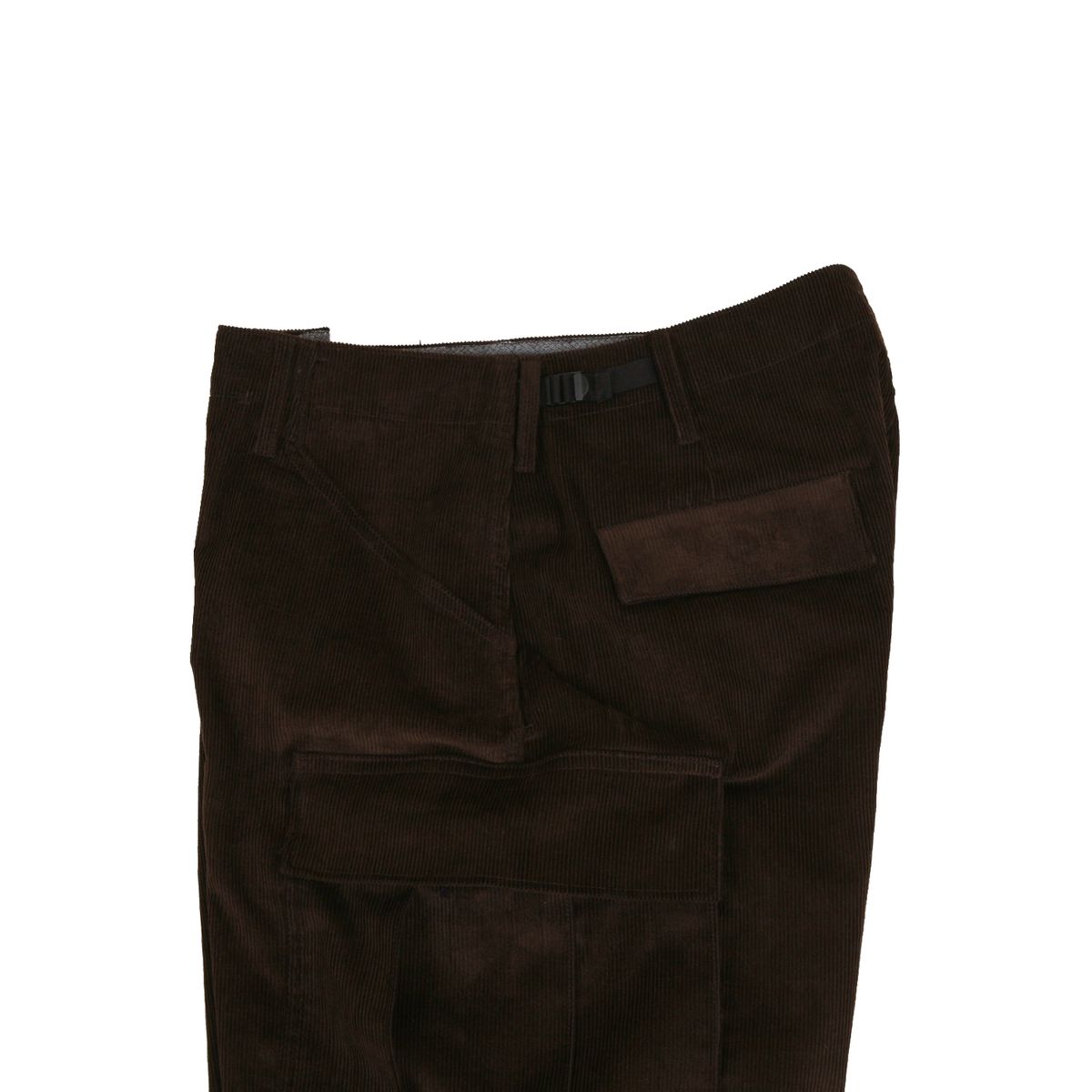 스웰맙(SWELLMOB) Swellmob corduroy M-51 cropped pants -brown-