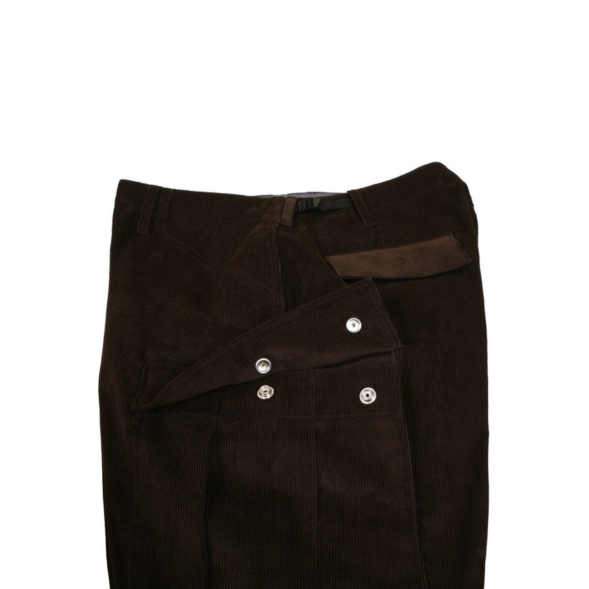 스웰맙(SWELLMOB) Swellmob corduroy M-51 cropped pants -brown-