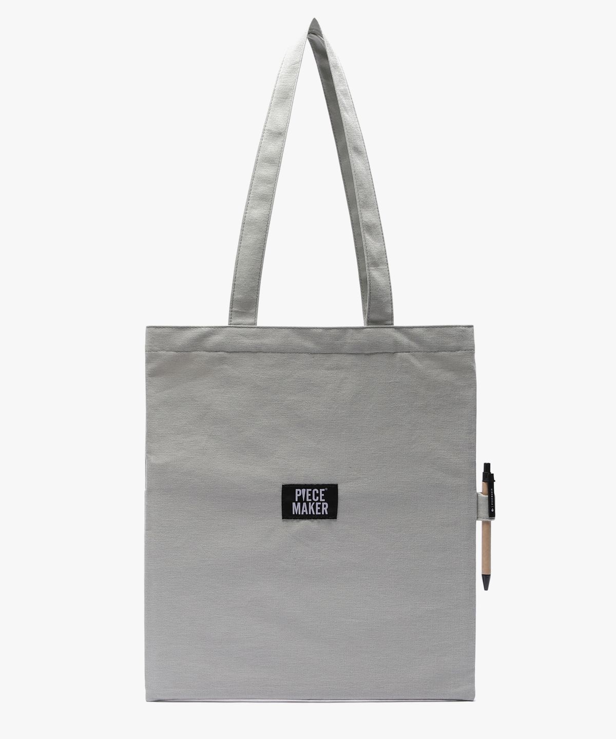 피스메이커(PIECE MAKER) PEACH POCKET BAG (LIGHT GREY)