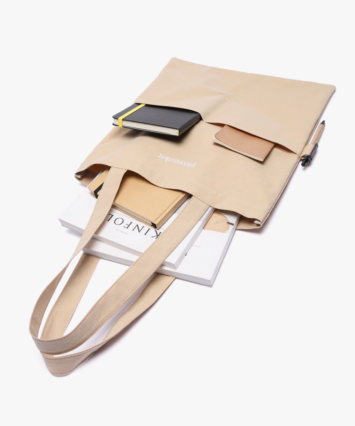 피스메이커(PIECE MAKER) PEACH POCKET BAG (BEIGE)
