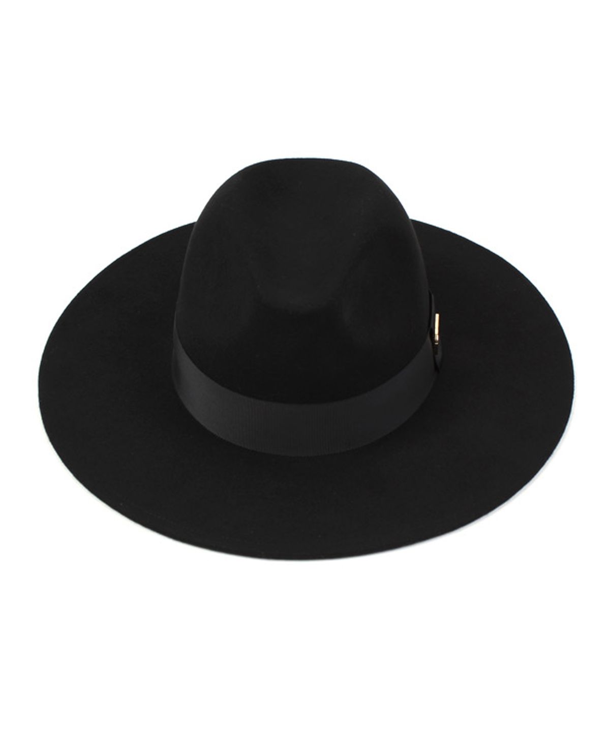 유니버셜 케미스트리(UNIVERSAL CHEMISTRY) Gold Metal Line Wool Fedora BK 페도라