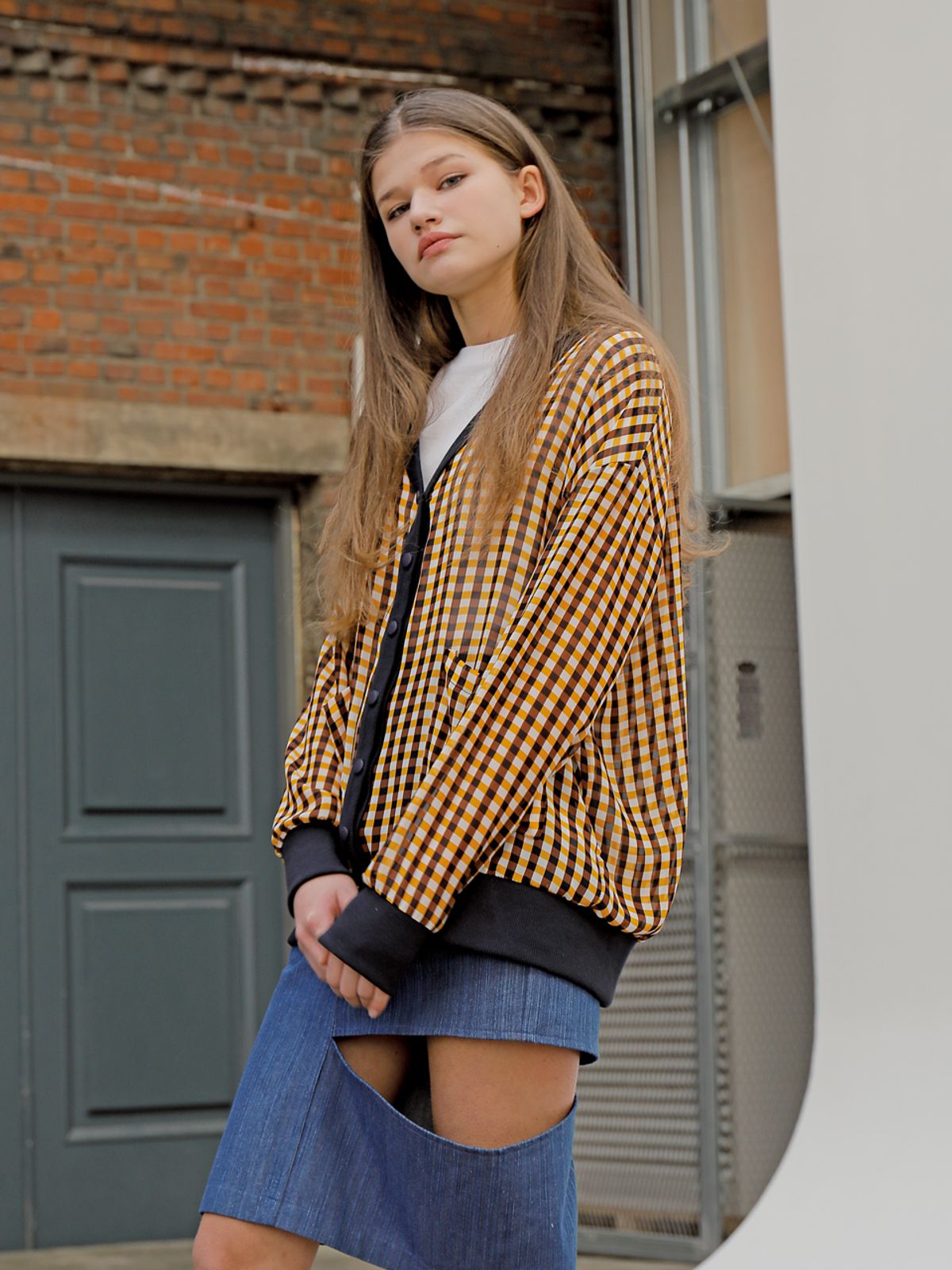 느와(NOIR) Five Cardigan