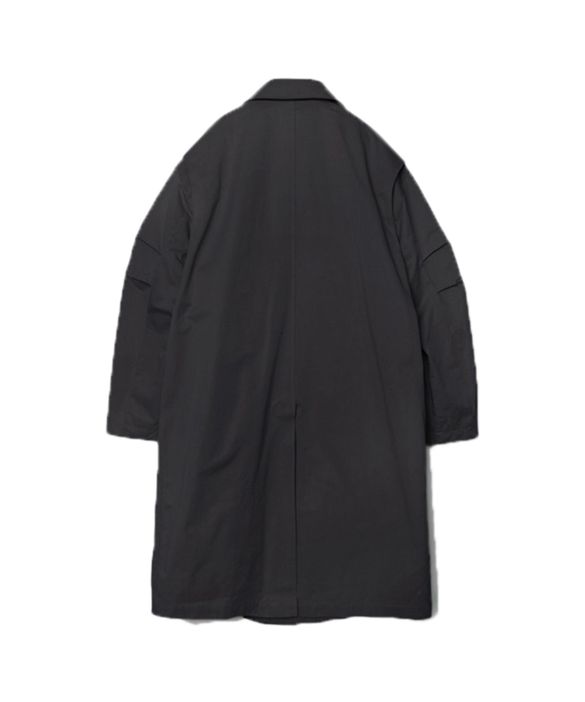 모디파이드(MODIFIED) M#1510 over tuck mac coat (black)