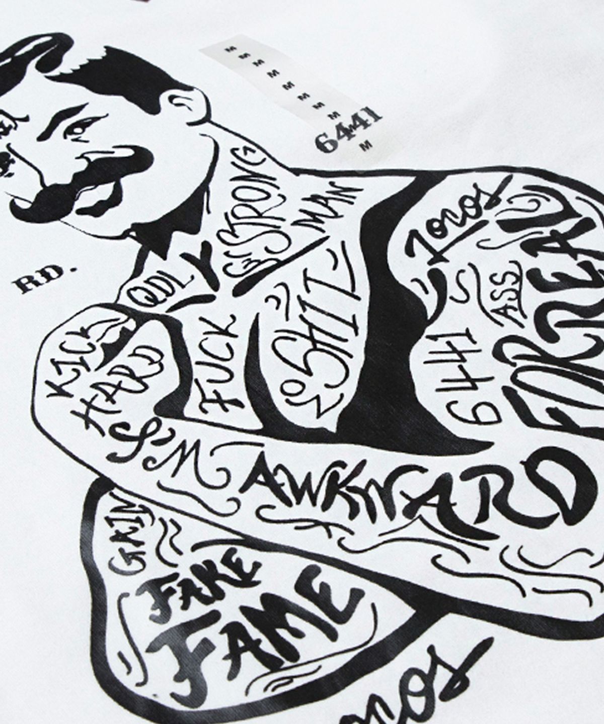 콴토데로코스(QANTO DE LOCOS) TATTOOED MAN_CREWNECK_IVORY