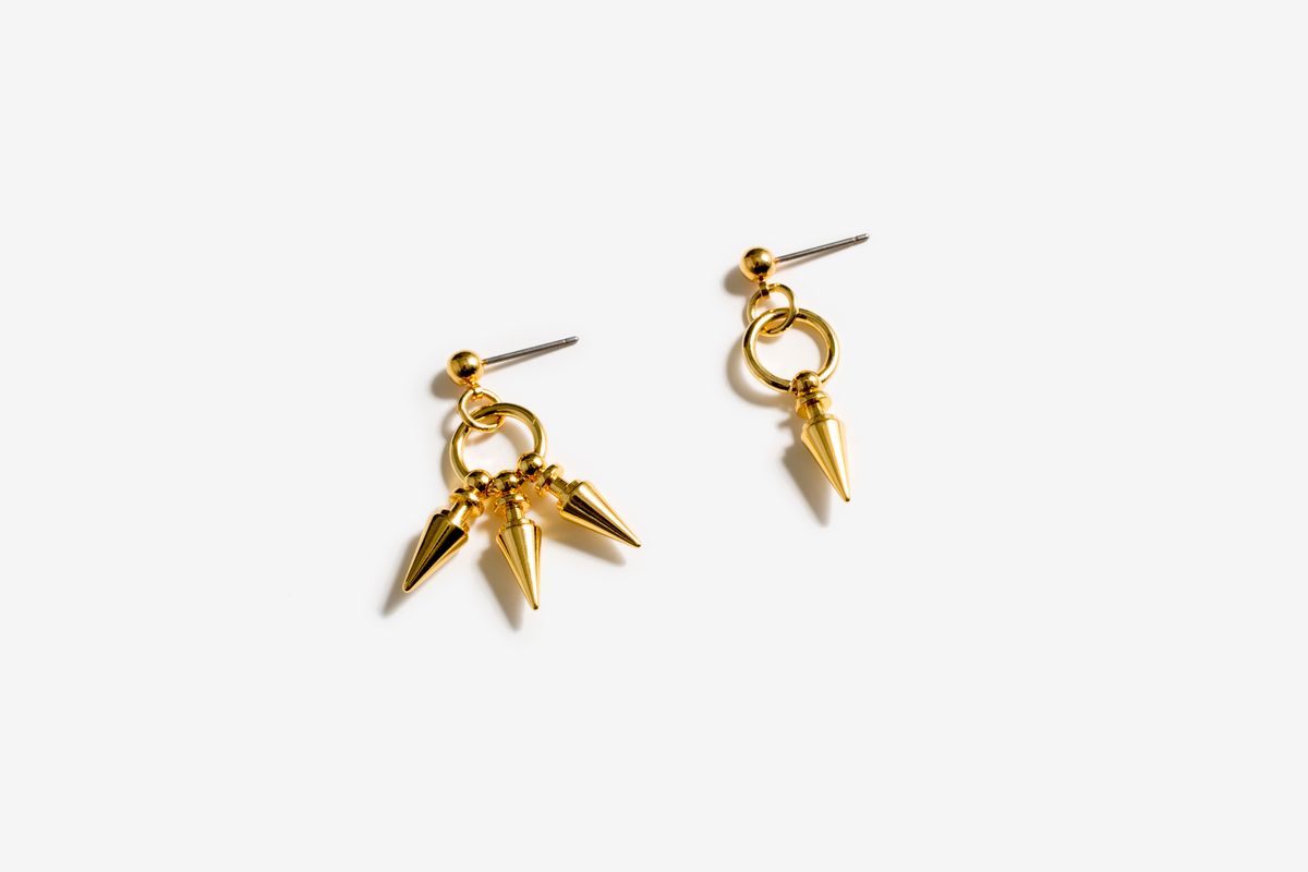모드곤(MODGONE) 모드곤 Gold stud & ring earring
