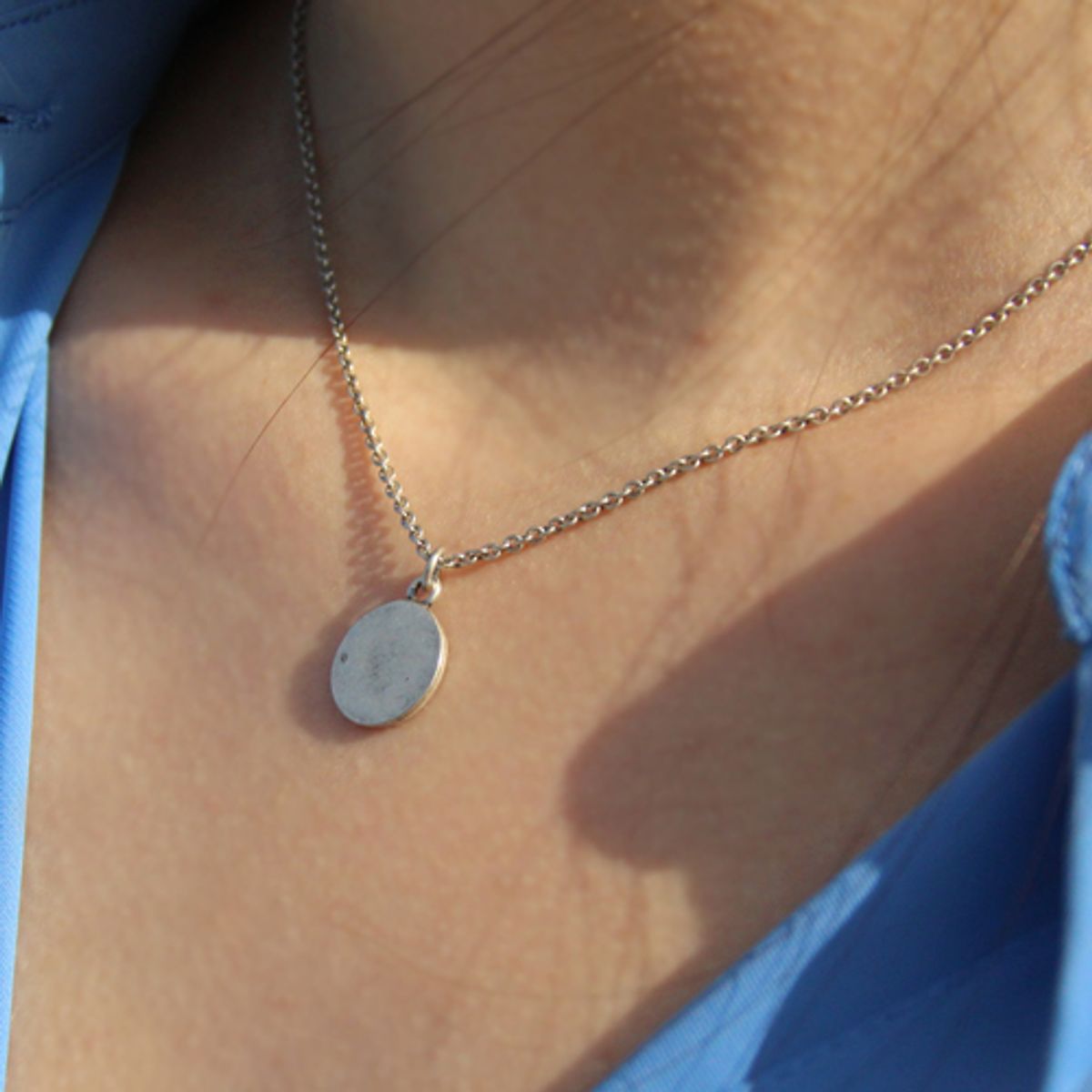 러쉬오프(RUSH OFF) [RUSHOFF]Vintage Medal Silver Necklace/빈티지메달 실버목걸이(925은도금)