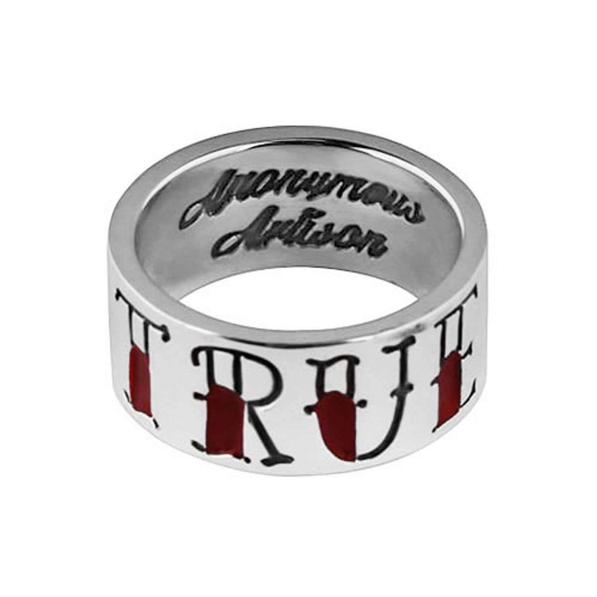 어나니머스아티즌(ANONYMOUS ARTISAN) Oldschool Letter Ring - stay true