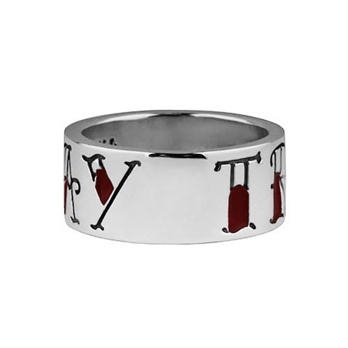 어나니머스아티즌(ANONYMOUS ARTISAN) Oldschool Letter Ring - stay true