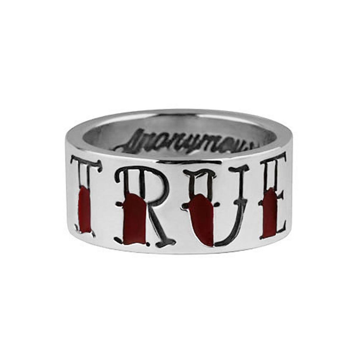 어나니머스아티즌(ANONYMOUS ARTISAN) Oldschool Letter Ring - stay true