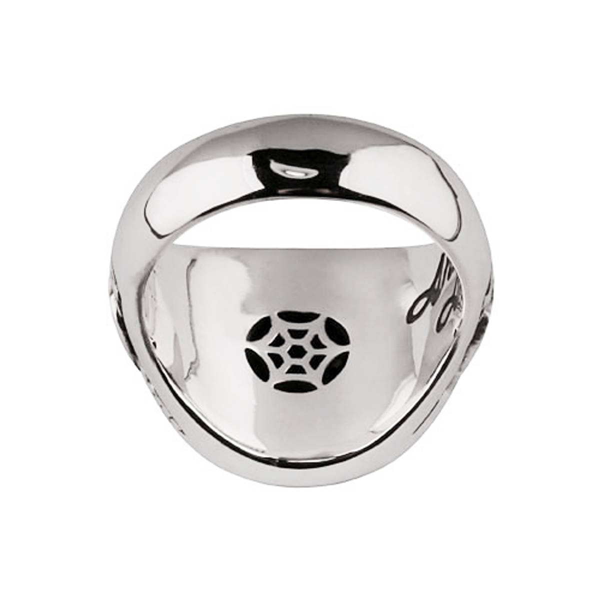어나니머스아티즌(ANONYMOUS ARTISAN) Oldschool Officer Ring - black stone