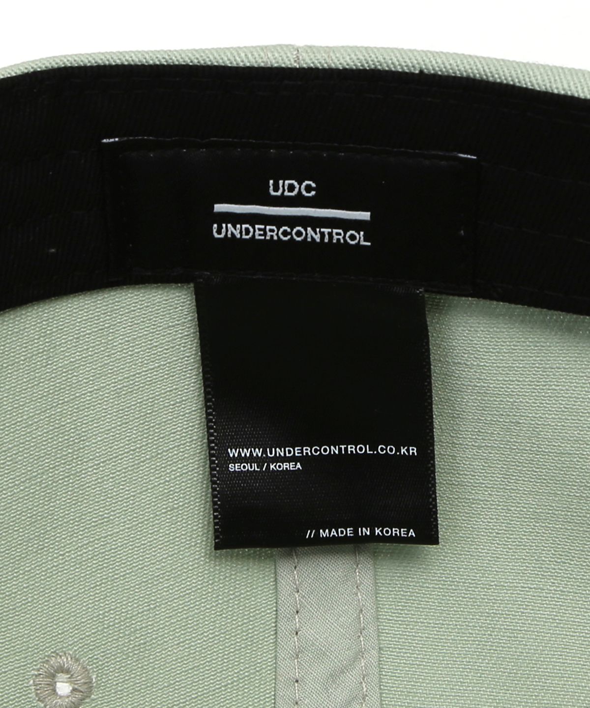 언더컨트롤(UNDERCONTROL) 코튼 볼캡 REVERSE CTRL / CLASSIC B B / MINT