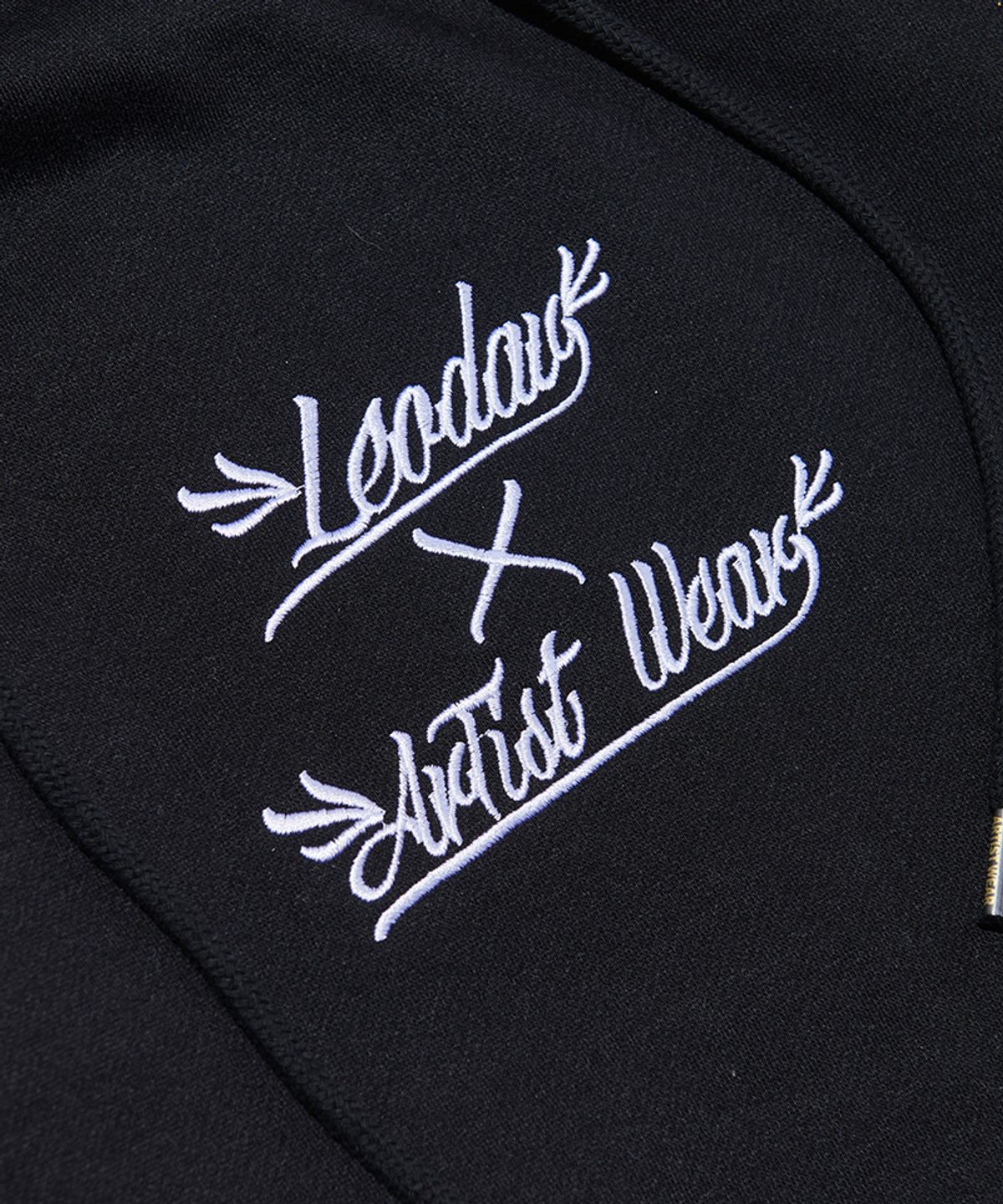 아티스트웨어(ARTISTWEAR) [ATW X  레오다브] 라이언 자수 오버핏 후드티