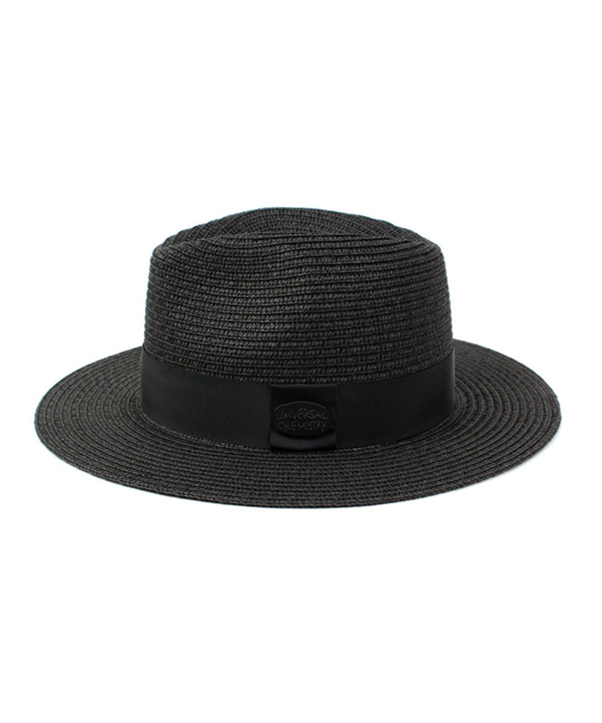 유니버셜 케미스트리(UNIVERSAL CHEMISTRY) Black-Metal Summer Black Fedora 섬머블랙페도라