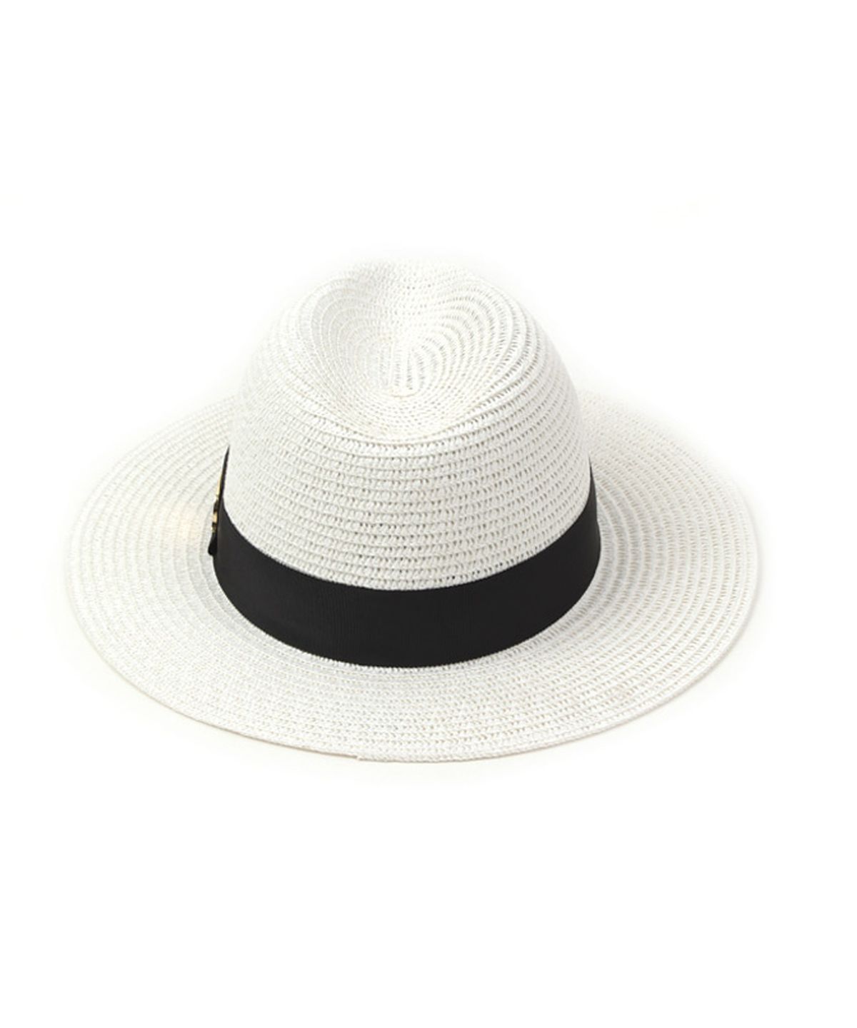 유니버셜 케미스트리(UNIVERSAL CHEMISTRY) Gold-Metal Summer White Fedora 썸머화이트페도라