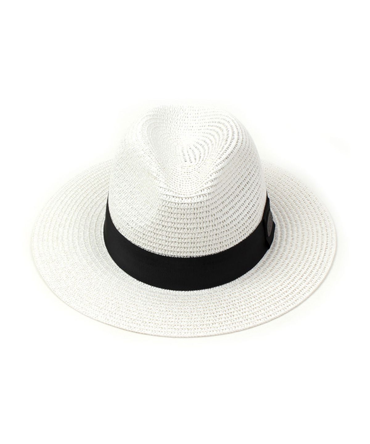 유니버셜 케미스트리(UNIVERSAL CHEMISTRY) Black-Metal Summer White Fedora 썸머화이트페도라