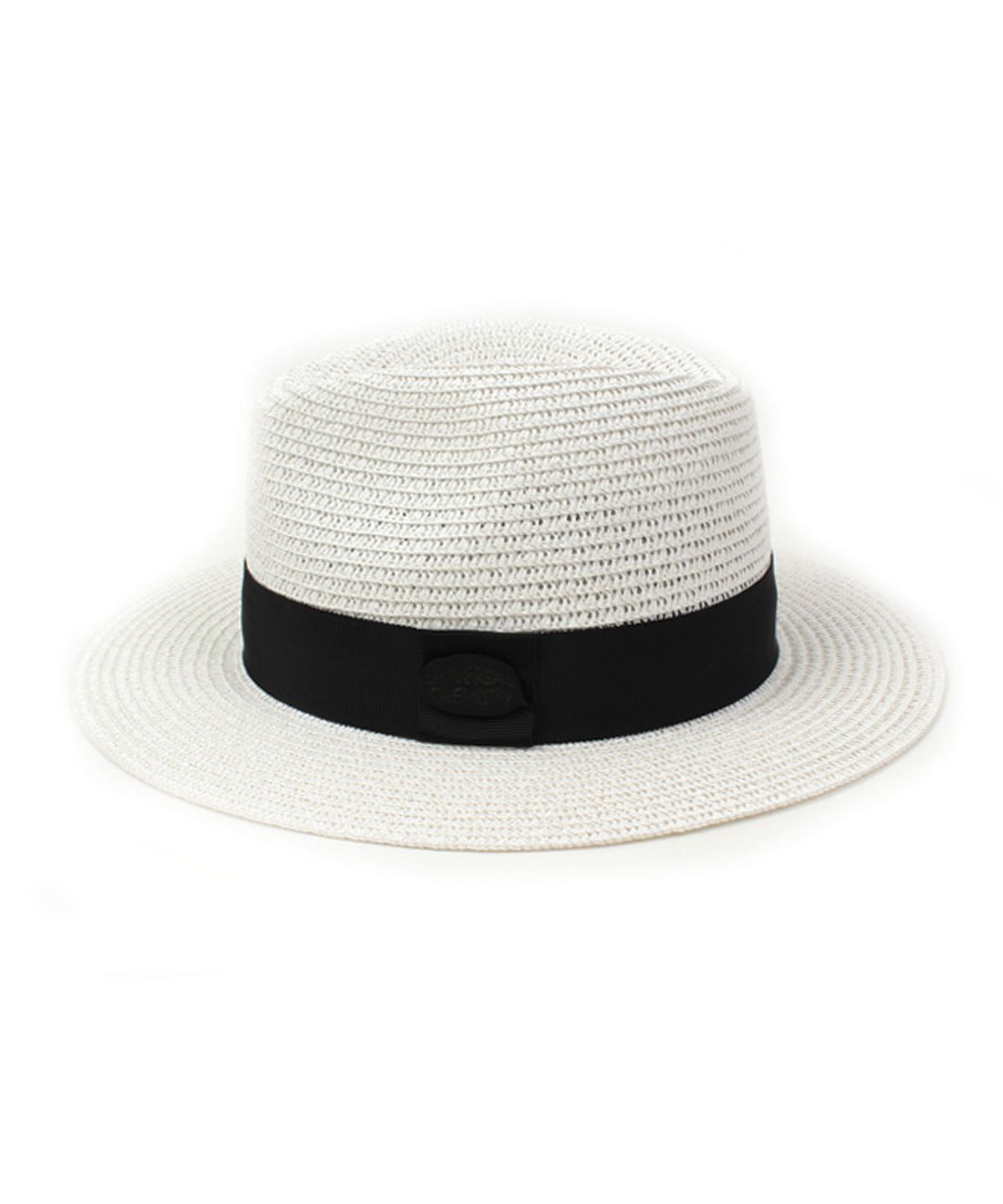 유니버셜 케미스트리(UNIVERSAL CHEMISTRY) Black-Metal Summer White Fedora 썸머화이트페도라