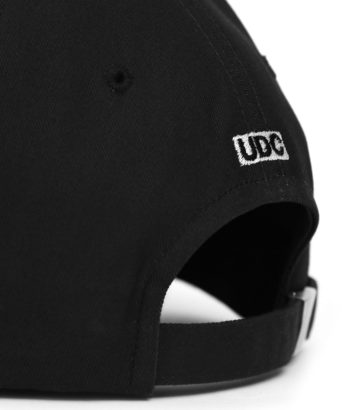 언더컨트롤(UNDERCONTROL) 코튼 로고 볼캡 DOUBLE LOGO / CLASSIC B B / BLACK