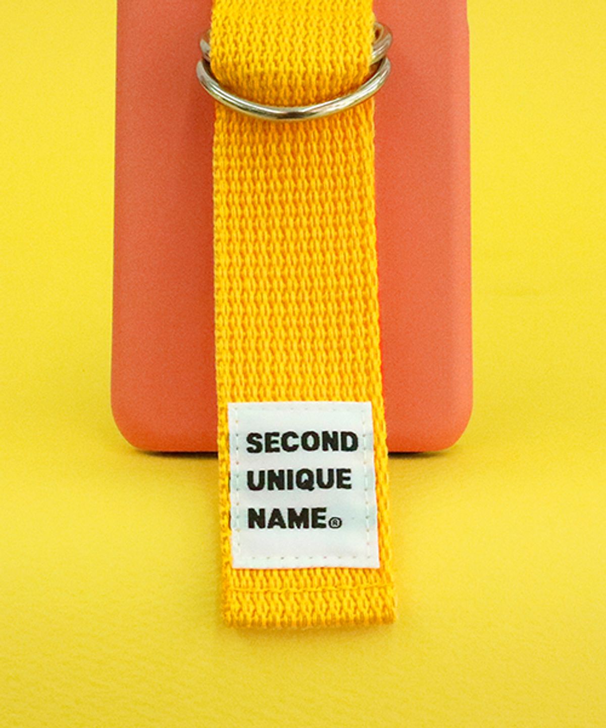 세컨드유니크네임(SECOND UNIQUE NAME) SUN CASE CORAL ROSE YELLOW (WORD)