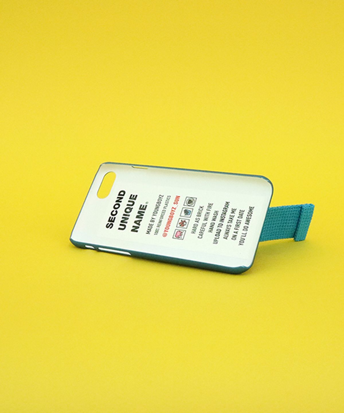 세컨드유니크네임(SECOND UNIQUE NAME) SUN CASE DARK BLUE AQUA (NONE)