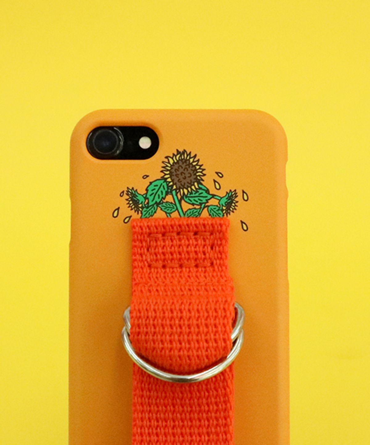세컨드유니크네임(SECOND UNIQUE NAME) SUN CASE MARIGOLD ORANGE (ILLUST)
