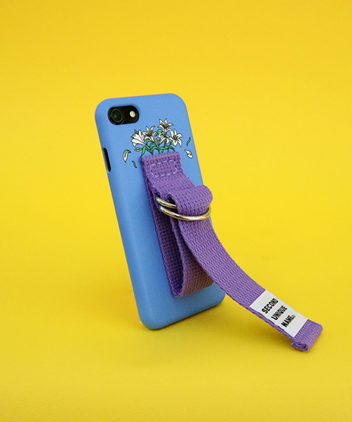 세컨드유니크네임(SECOND UNIQUE NAME) SUN CASE LITTLE BLUE LIGHT PURPLE (ILLUST)