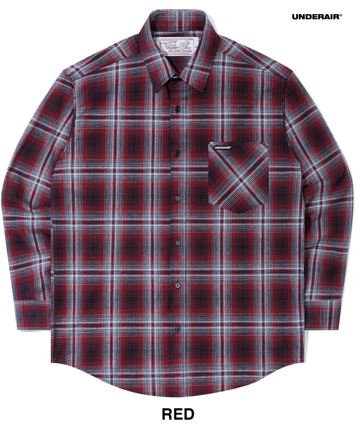 언더에어(UNDERAIR) Sodyite check Shirts (3 COLOR)