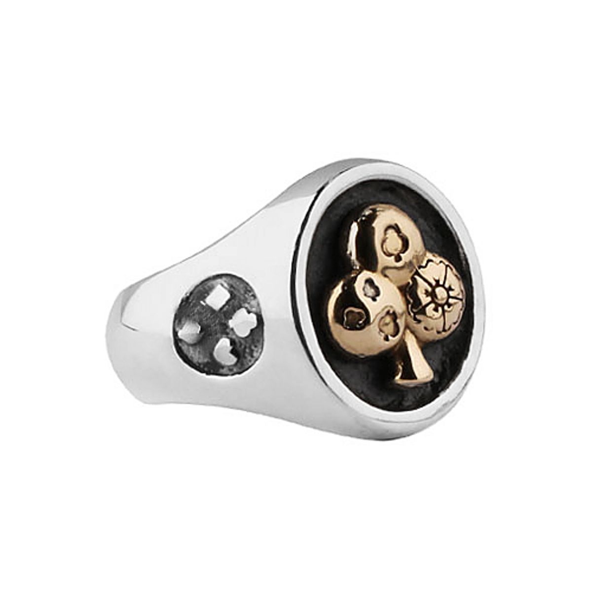 어나니머스아티즌(ANONYMOUS ARTISAN) Trump Card Suit Ring - Clubs