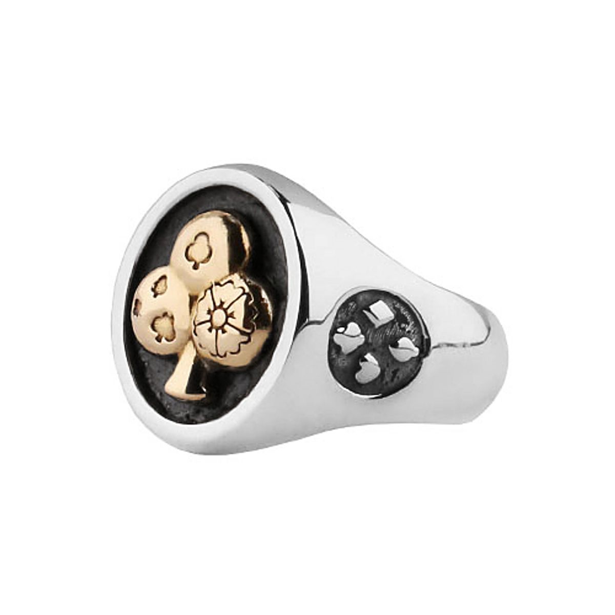 어나니머스아티즌(ANONYMOUS ARTISAN) Trump Card Suit Ring - Clubs
