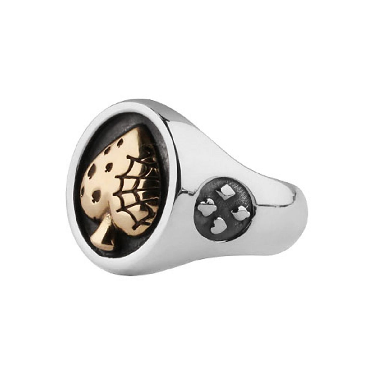 어나니머스아티즌(ANONYMOUS ARTISAN) Trump Card Suit Ring - Spade
