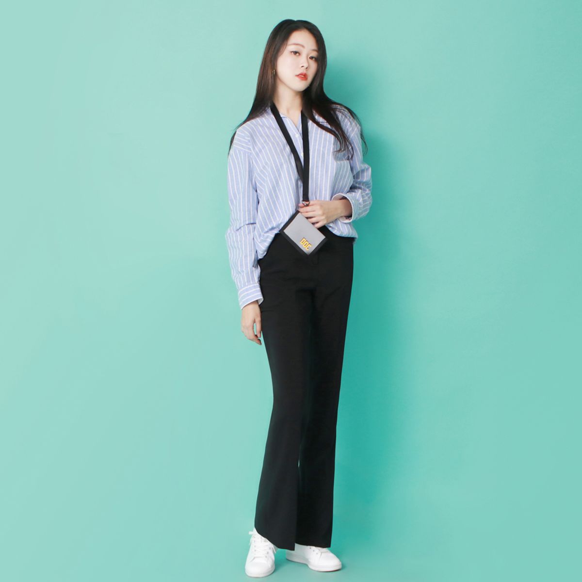 드레피소드(DREPISODE) [랜야드증정] DQC 유스턴 윙 랜야드 지갑 WALLET D2-GY
