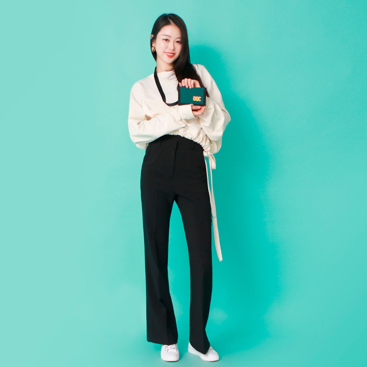드레피소드(DREPISODE) [랜야드증정] DQC 유스턴 윙 랜야드 지갑 WALLET D2-DG