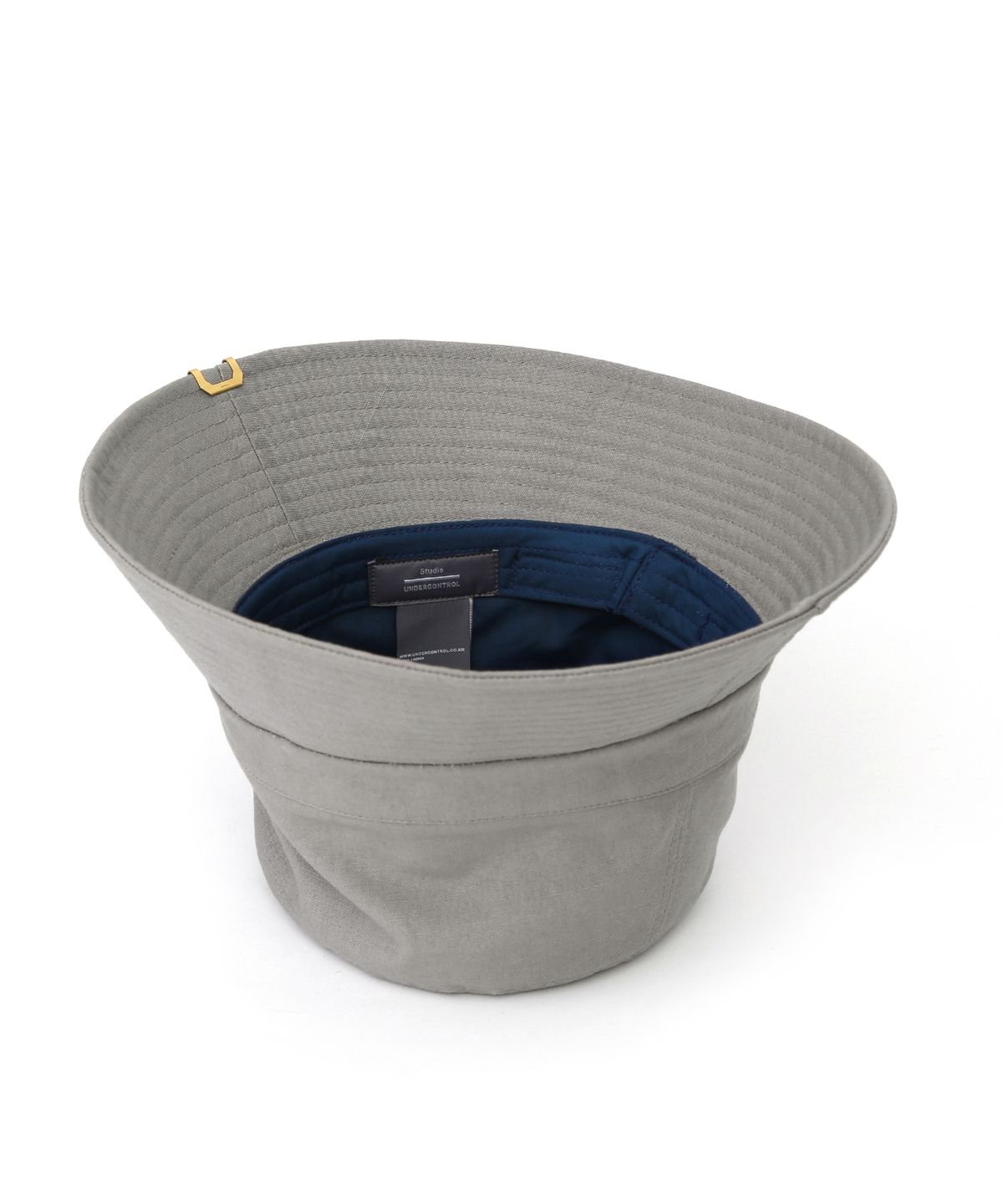 언더컨트롤 스튜디오(UNDERCONTROL STUDIO) 린넨 버킷햇 HIDE BUCKET / LINEN / GREY