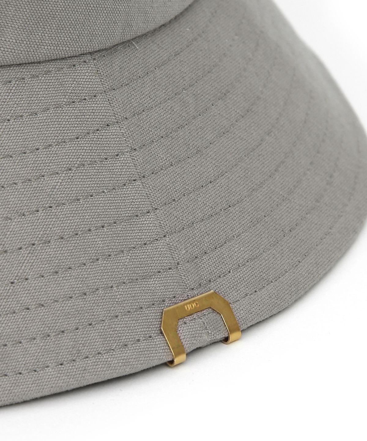 언더컨트롤 스튜디오(UNDERCONTROL STUDIO) 린넨 버킷햇 HIDE BUCKET / LINEN / GREY