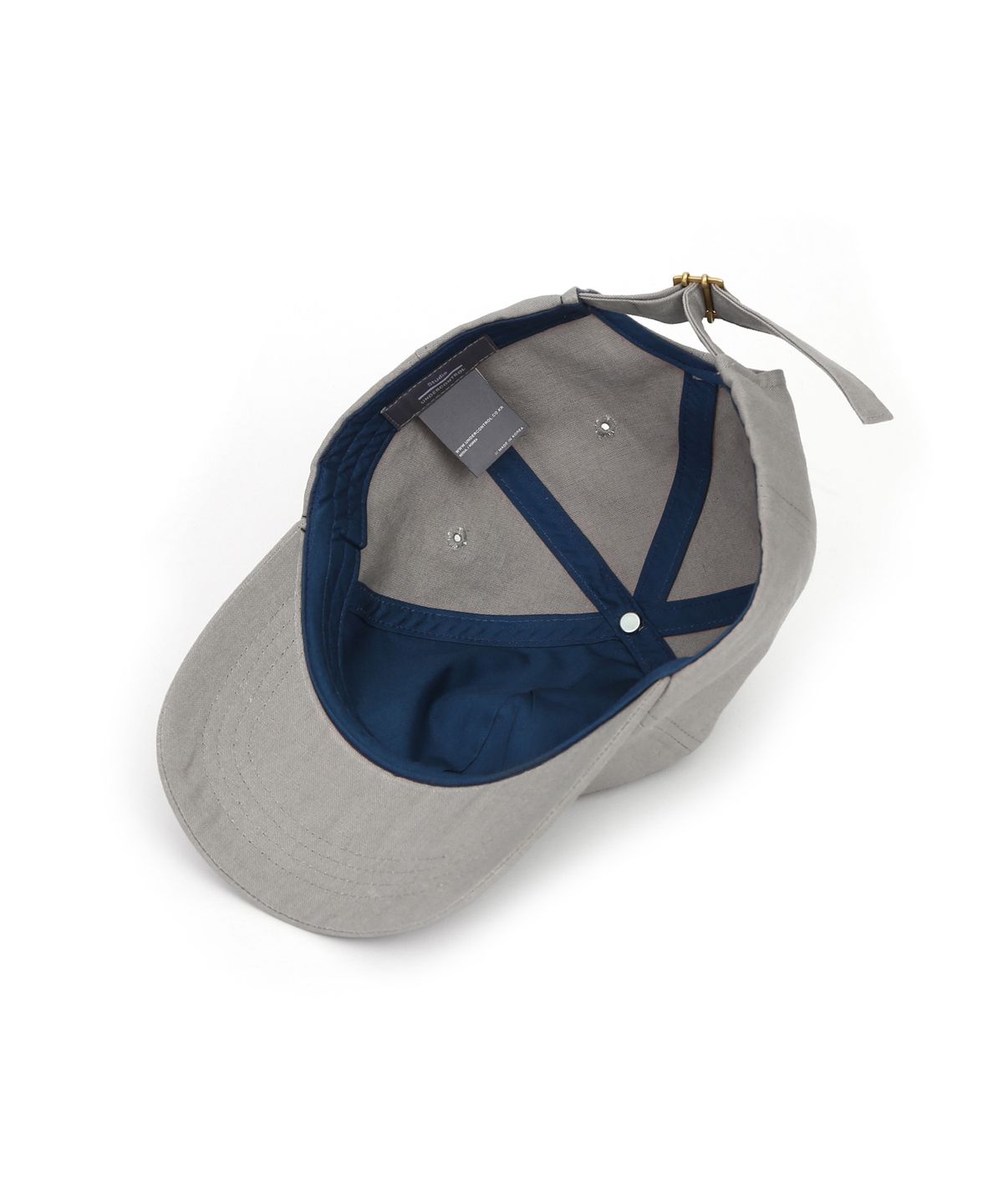 언더컨트롤 스튜디오(UNDERCONTROL STUDIO) 사계절 베이직 캐주얼 야구모자 6PANNEL BALL CAP / LINEN / GREY