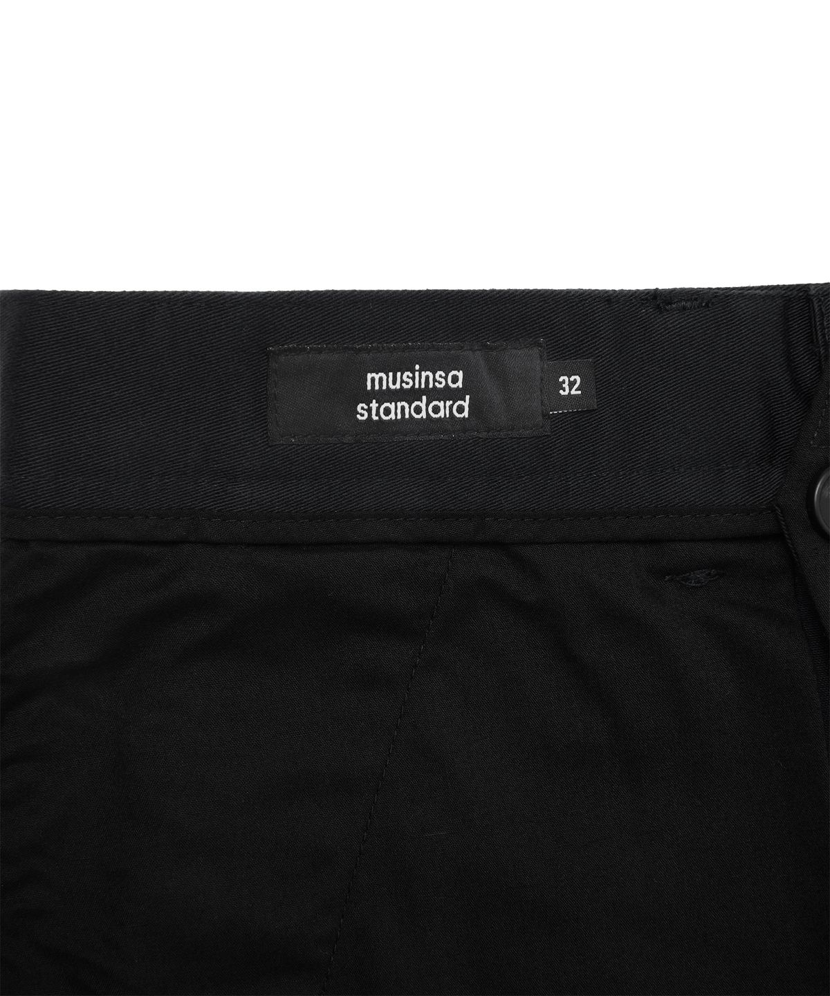 무신사 스탠다드(MUSINSA STANDARD) 테이퍼드 치노 팬츠 [블랙]