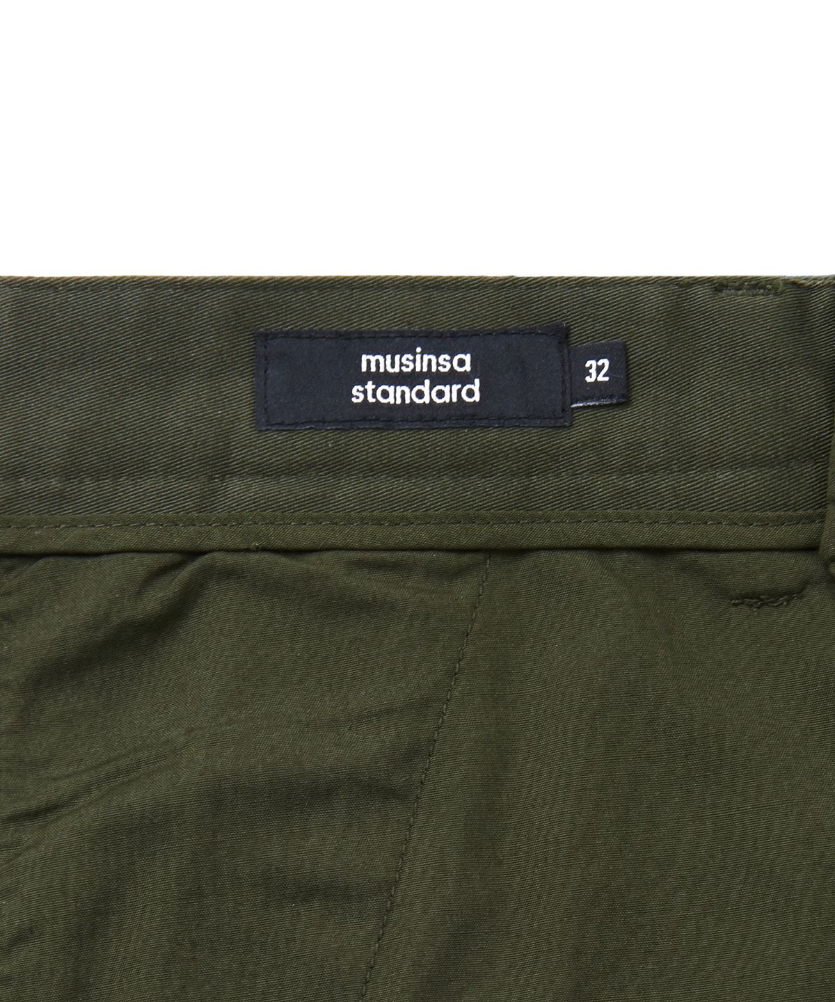 무신사 스탠다드(MUSINSA STANDARD) 테이퍼드 치노 팬츠 [카키]