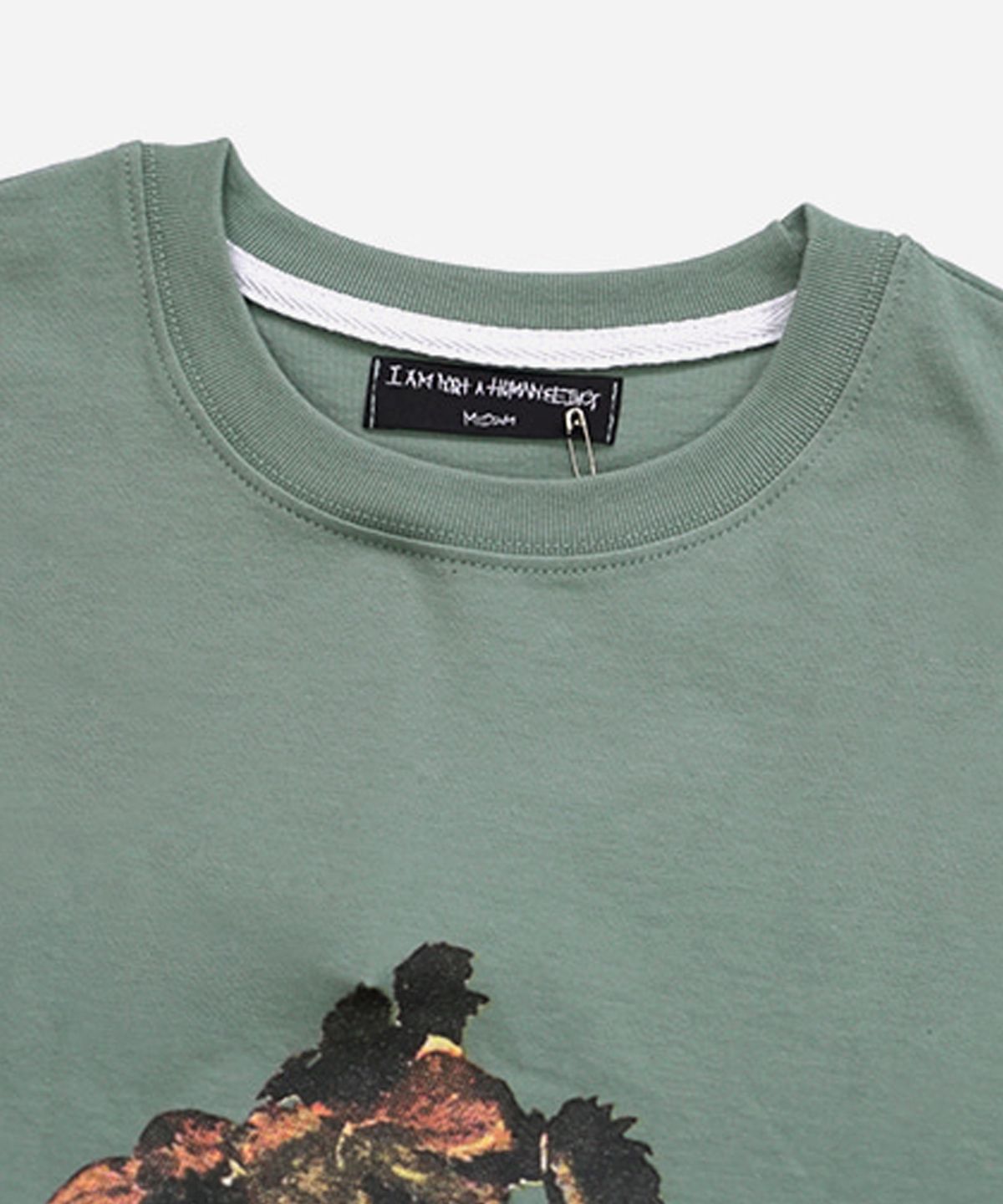 아임낫어휴먼비잉(I AM NOT A HUMAN BEING) THE DRINK TAKES YOU T-SHIRT - SKY BLUE