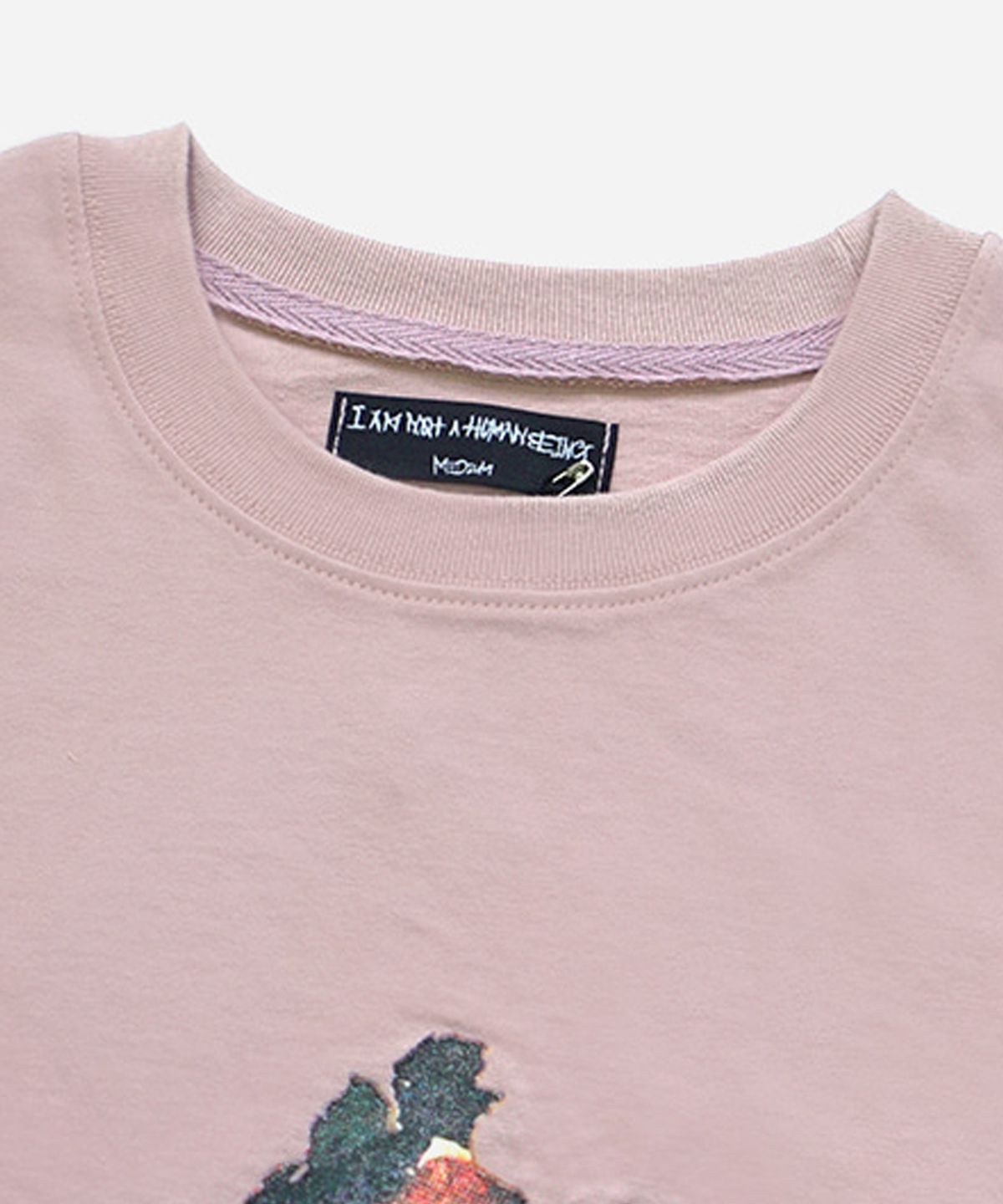 아임낫어휴먼비잉(I AM NOT A HUMAN BEING) THE DRINK TAKES YOU T-SHIRT - PINK