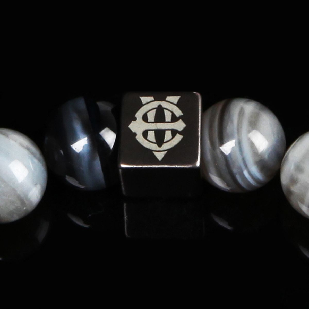 에잇볼륨(EIGHTVOLUME) EV 1 Bead Bracelet(Marble)