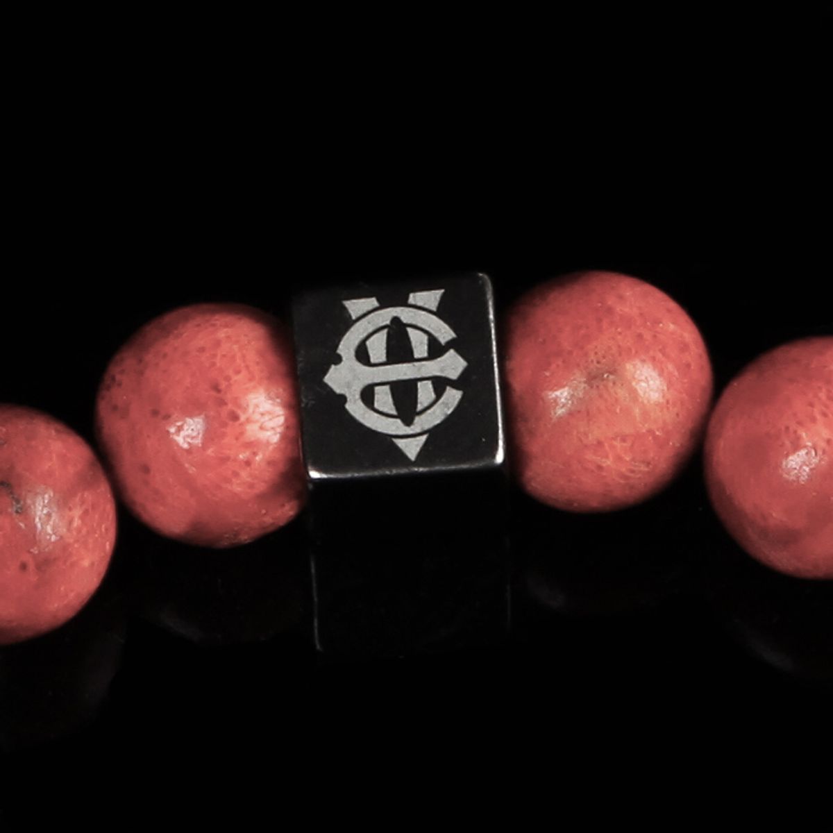 에잇볼륨(EIGHTVOLUME) EV 1 Bead Bracelet(Redish)
