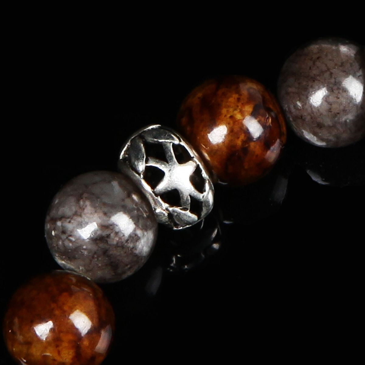 에잇볼륨(EIGHTVOLUME) EV 2 Bead Bracelet(B&G)
