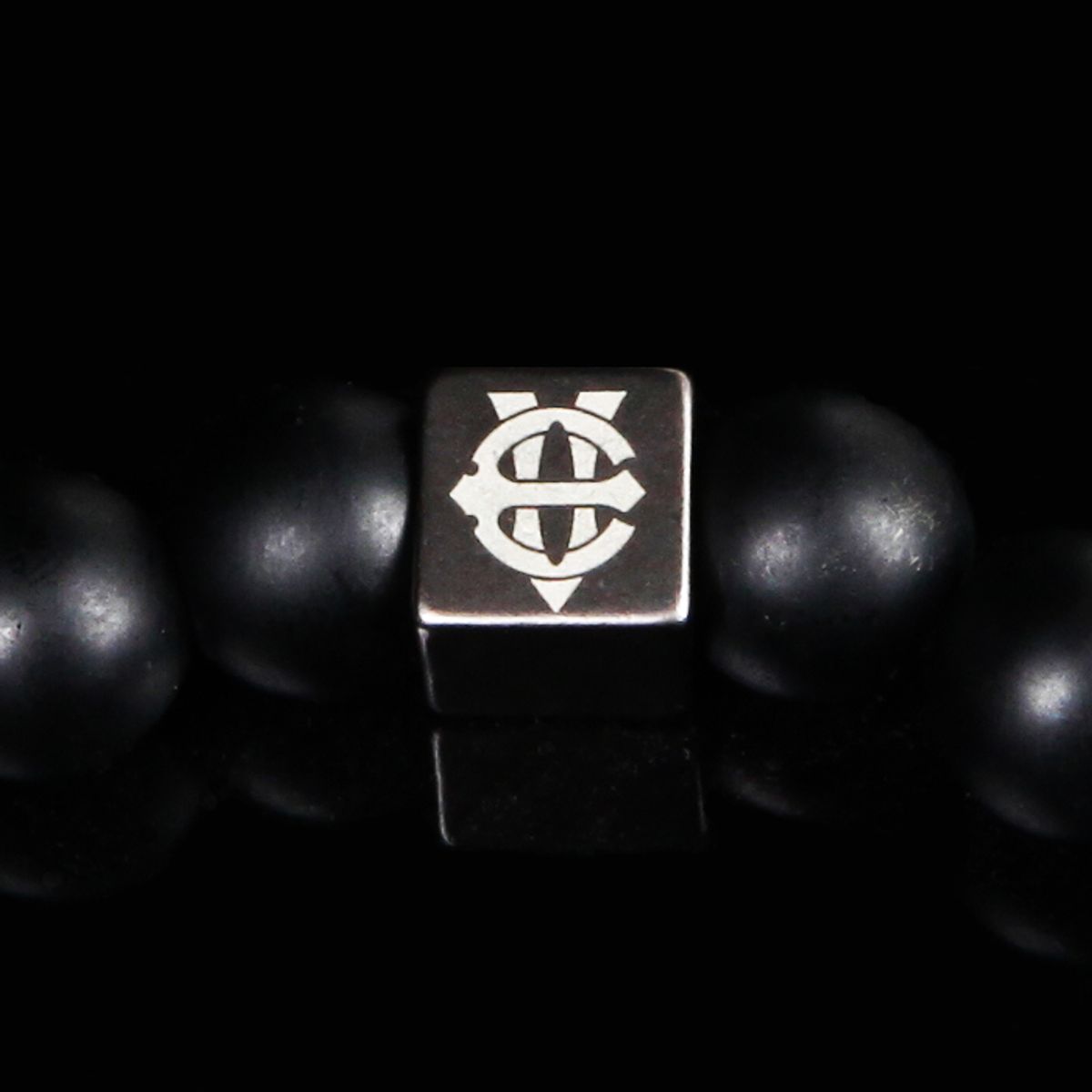 에잇볼륨(EIGHTVOLUME) EV Metalball Bead Bracelet(Blacknickel)