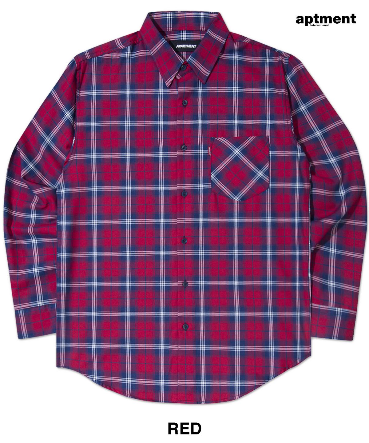 아파트먼트(APARTMENT) Recept check Shirts (2 COLOR)