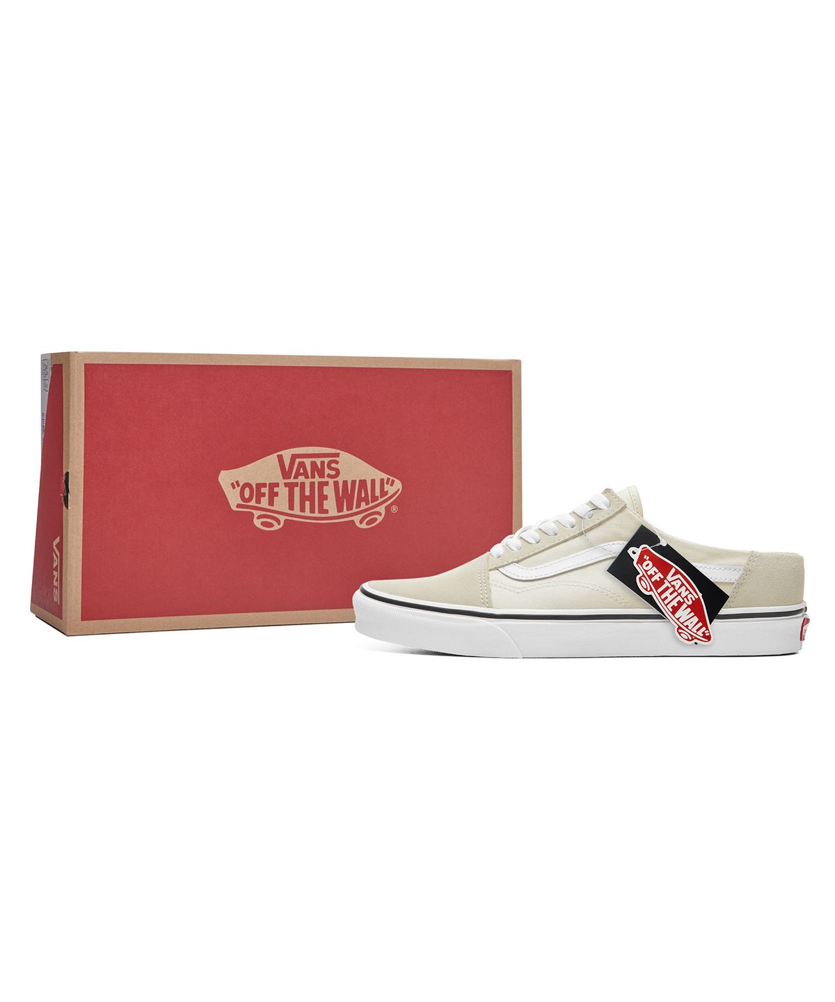 반스(VANS) 올드스쿨 뮬 - 클래식화이트:트루화이트 / VN0A3MUSFRL1