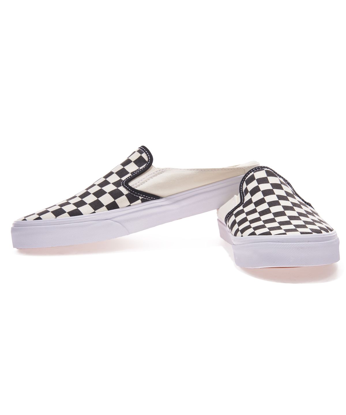 반스(VANS) 클래식 슬립온 뮬 - (체커보드) 블랙:화이트/ VN0004KTEO11